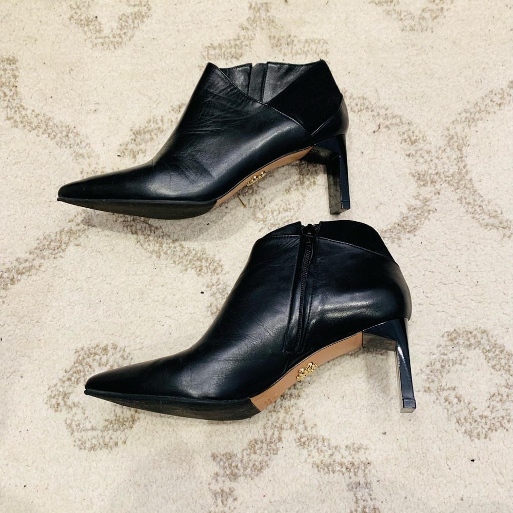 Vero Cuoio - Zvelle - Leather Booties - Size EU 39 - US 8-8.5
